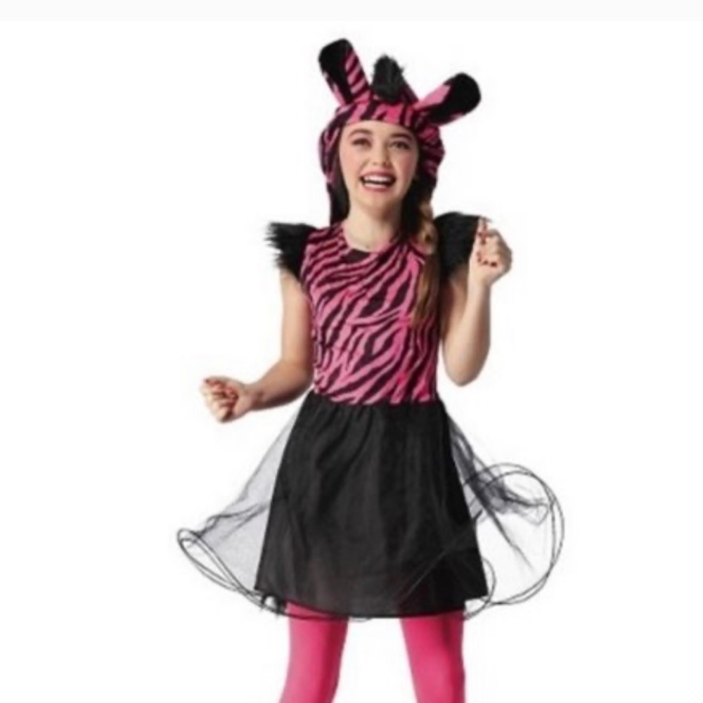 Target youth zebra costume. NWT small 4-6X